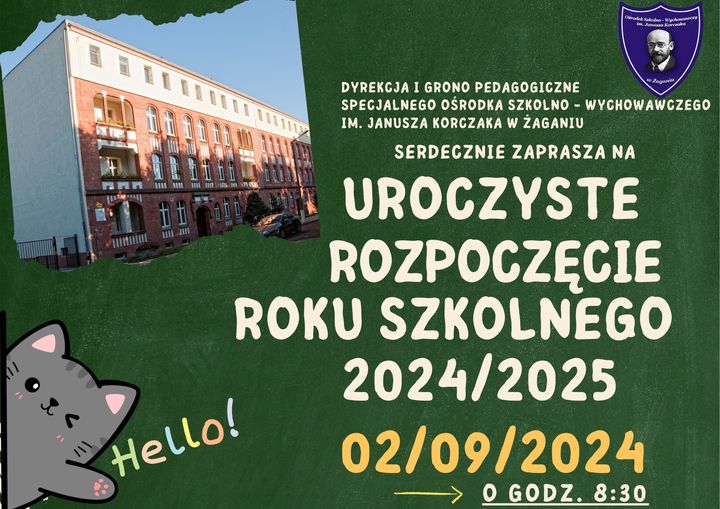 Rozpoczęcie roku szkolnego 2024/2025