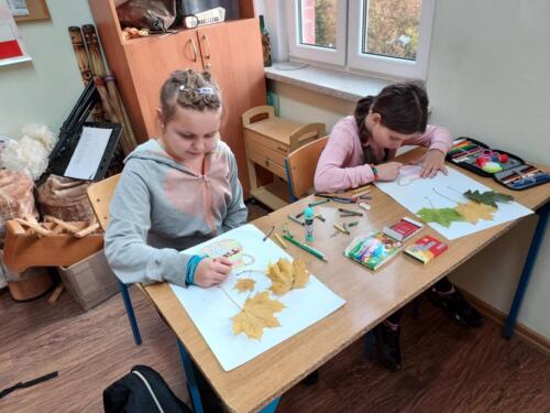 Jesienne plastyczne inspiracje klas 4-5 SP