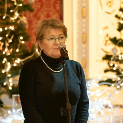 Świąteczne wydarzenie artystyczne pod tytułem „Lampa dla moich kroków, światło na mojej ścieżce”.