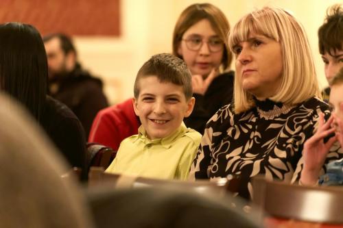 Świąteczne wydarzenie artystyczne pod tytułem „Lampa dla moich kroków, światło na mojej ścieżce”.