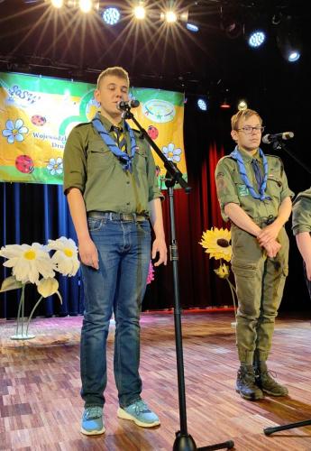 X Wojewódzki Festiwal Piosenki Harcerskiej i Żołnierskiej Drużyn Nieprzetartego Szlaku